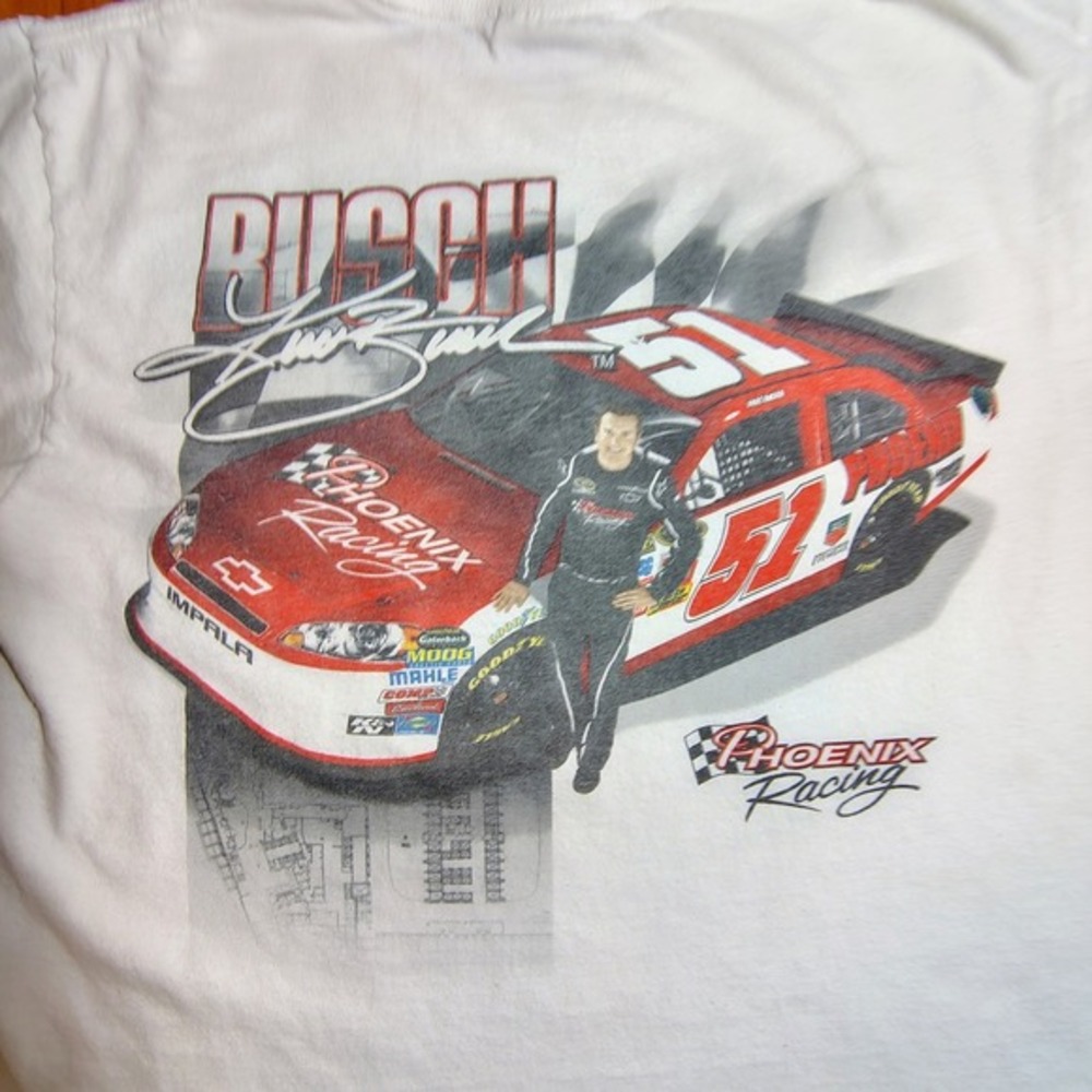 Kyle Busch #51 Phoenix Racing NASCAR T-Shirt Chase Authentics Men's‎